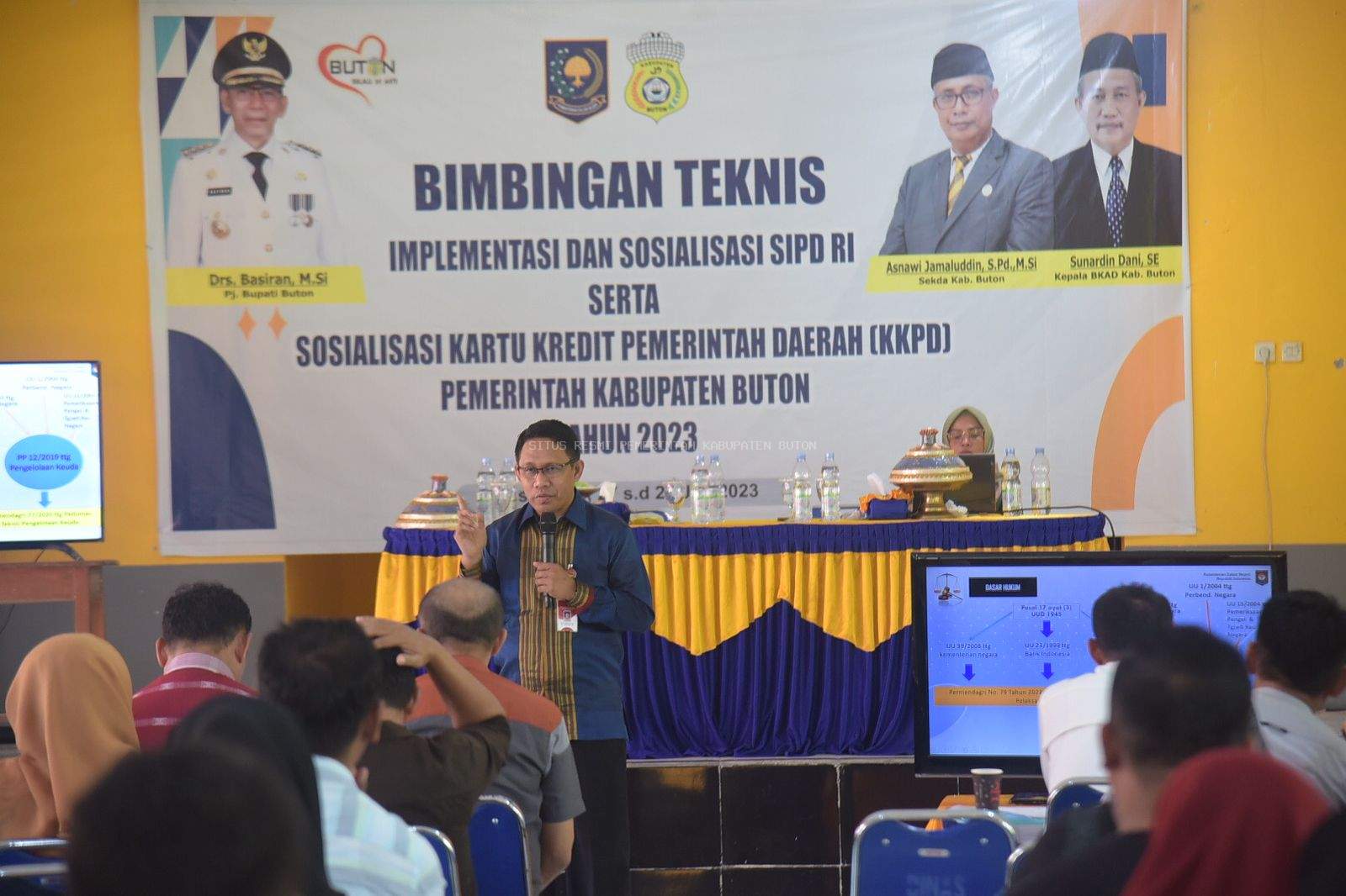 Pemkab Buton Gelar Bimtek SIPD dan Sosialisasi Kartu Kredit Pemda