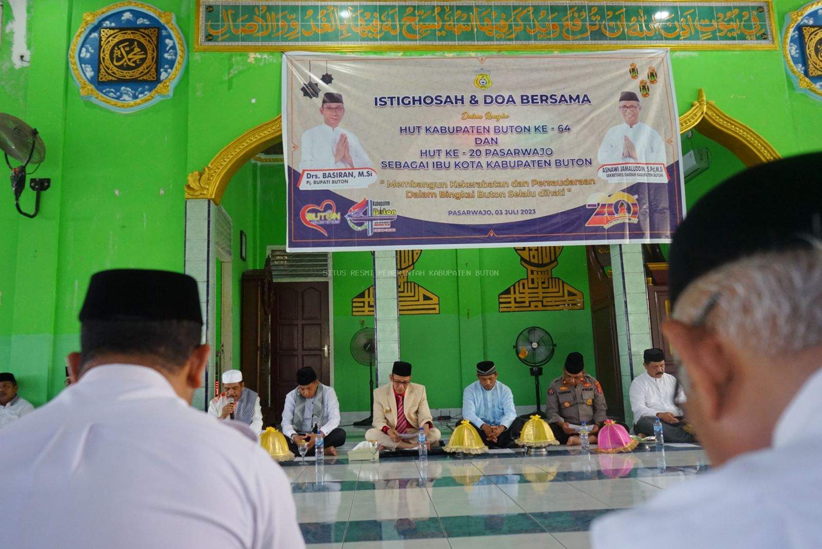 Sambut HUT Buton dan Pasarwajo, Pemkab Buton Gelar Istigosah dan Doa Bersama