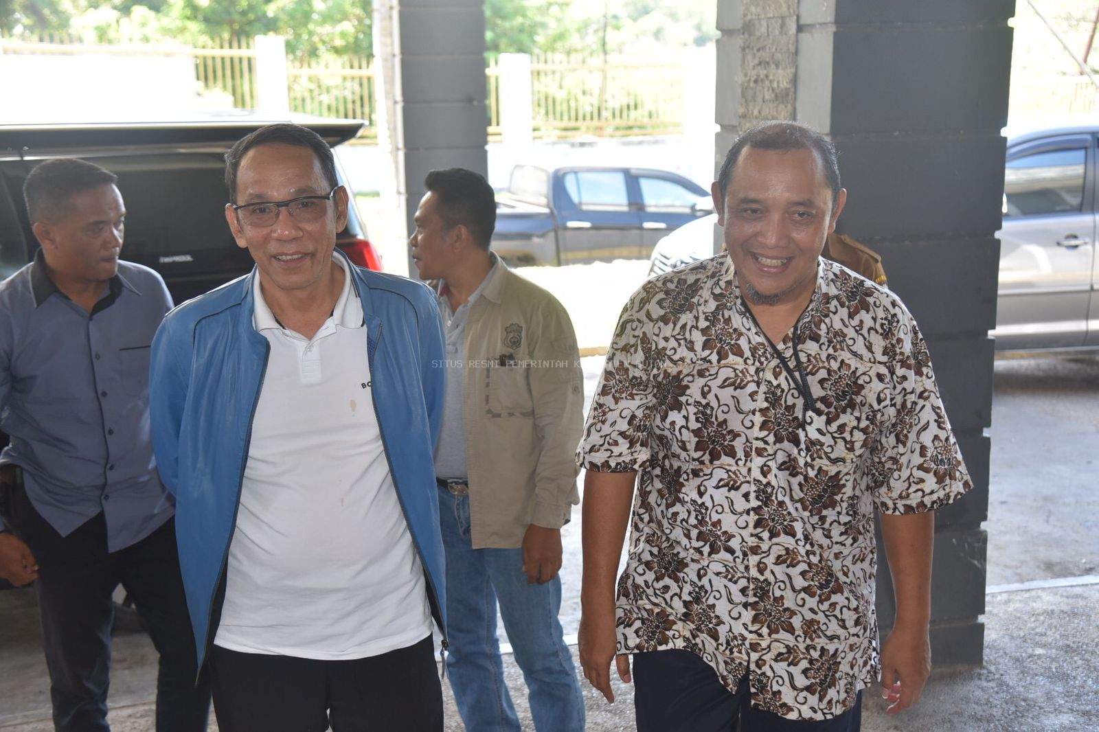 Pj. Bupati Buton Terima Kunjungan Direktur Bina Teknik Jalan dan Jembatan Kementerian PUPR RI