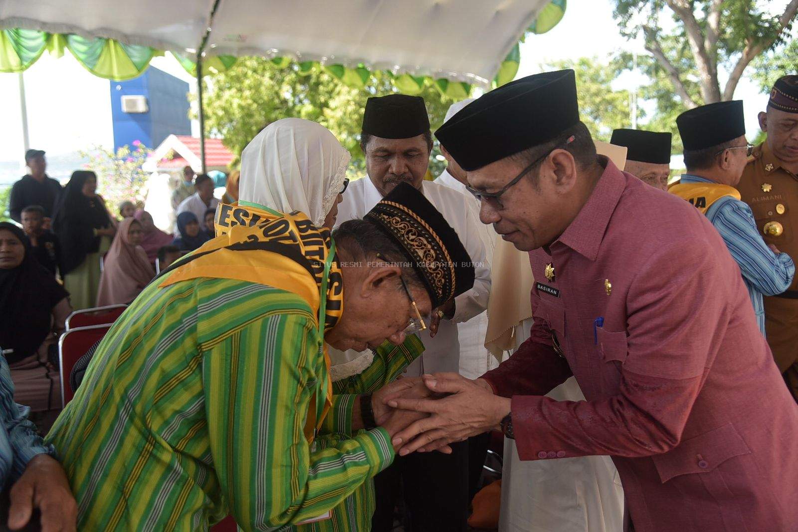 Pelepasan Calon Jamaah Haji Kabupaten Buton Tahun 1444 H/2023M.