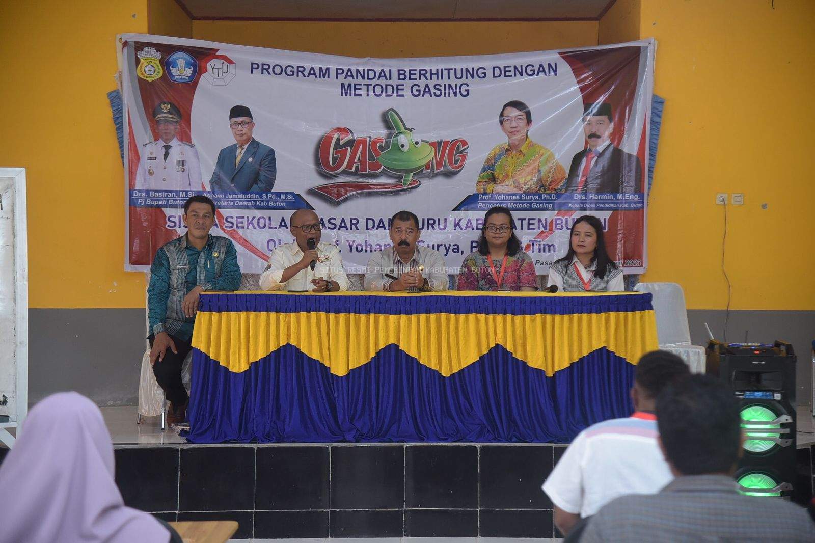 Dinas Pendidikan Buton Mulai Terapkan Metode Belajar â€˜Gasingâ€™ untuk Murid SD