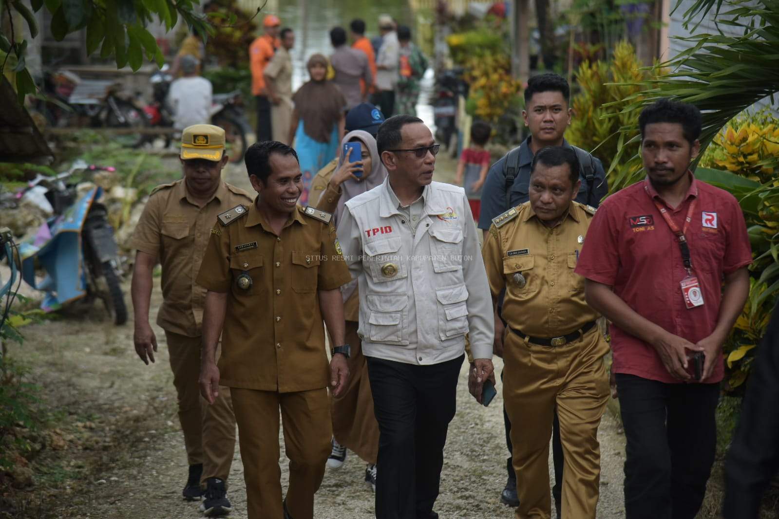 Pj. Bupati Buton Tinjau Kawasan Banjir Lasembangi