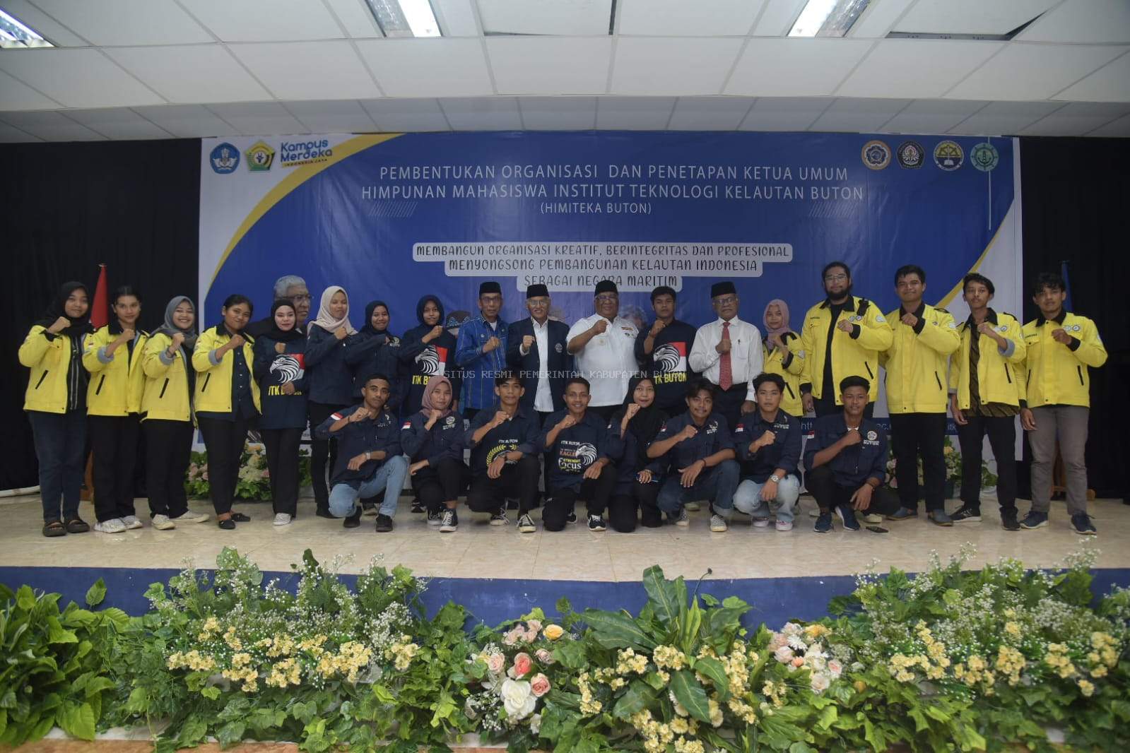Pj. Bupati Buton Hadiri Pengukuhan Pengurus Organisasi HIMITEKA Buton