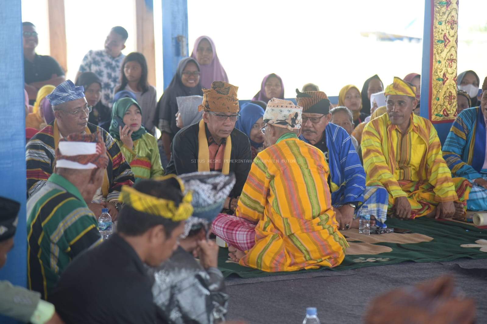 Pj. Bupati Buton Hadiri Pesta Adat Wabula Maataano Galampa