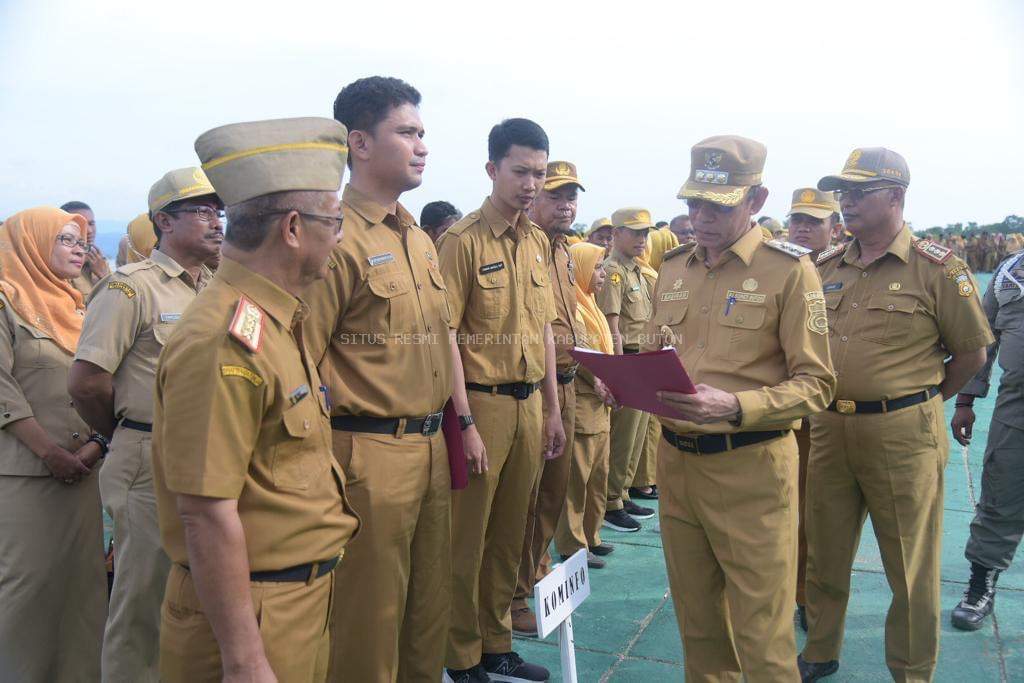 Pj. Bupati Buton Tegaskan pada ASN untuk Tunjukan Kinerja yang Inovatif dan Kretaif
