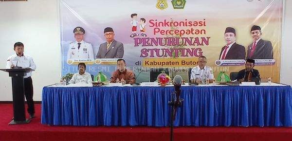 Kemenag Buton turut Andil dalam Percepatan  Penurunan Stunting di Kabupaten Buton