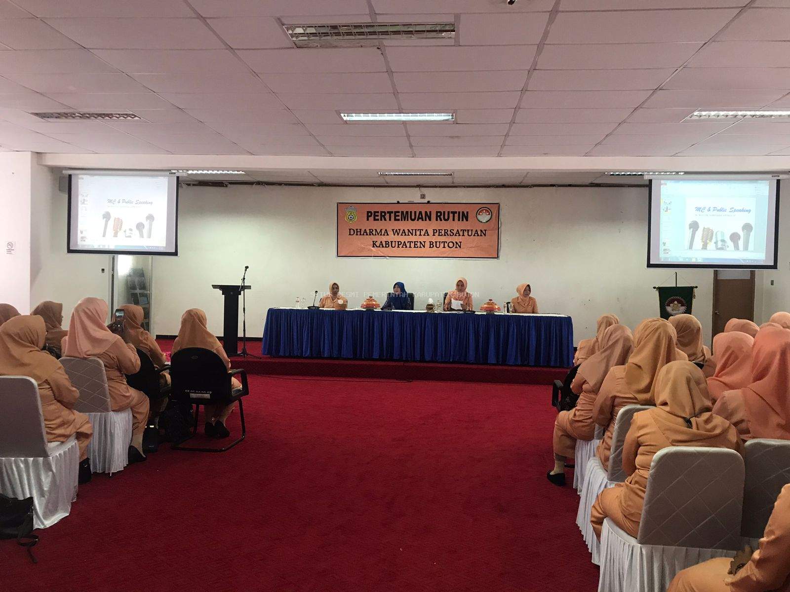 Penasehat DWP Buton Himbau Anggota DWP lebih aktif dan Kreatif
