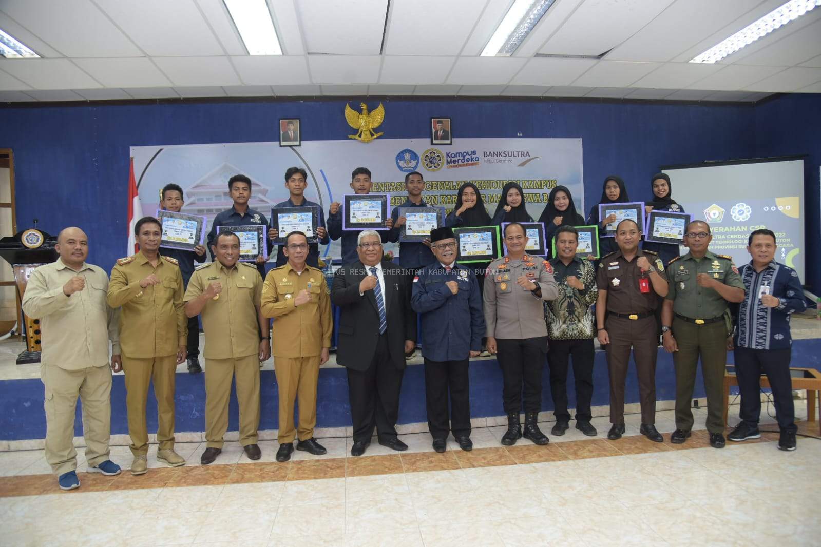 Pj. Bupati Buton Hadiri Pelantikan Rektor ITK, Gubernur Sultra Prediksi ITK Buton Bakal Jadi Institut Terbesar di Indonesia Timur