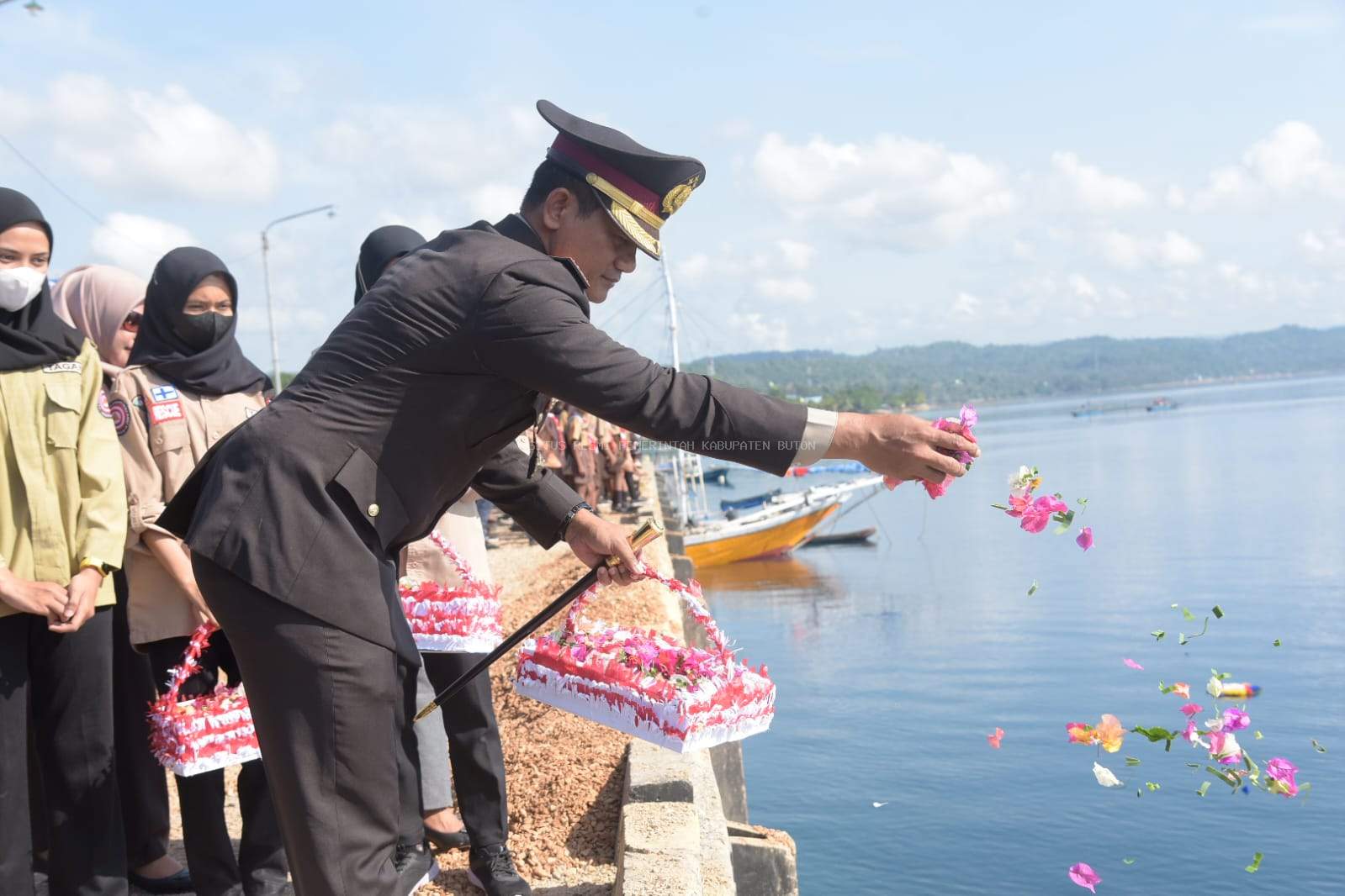 Upacara Tabur Bunga Tandai Peringatan Hari Pahlawan Nasional