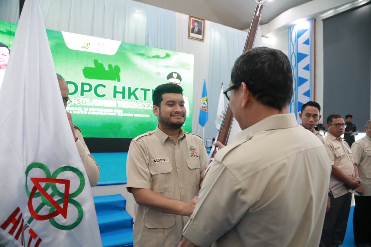 Bupati Alvin Pimpin HKTI Buton, Siap Angkat Nilai dan Kesejahteraan Petani