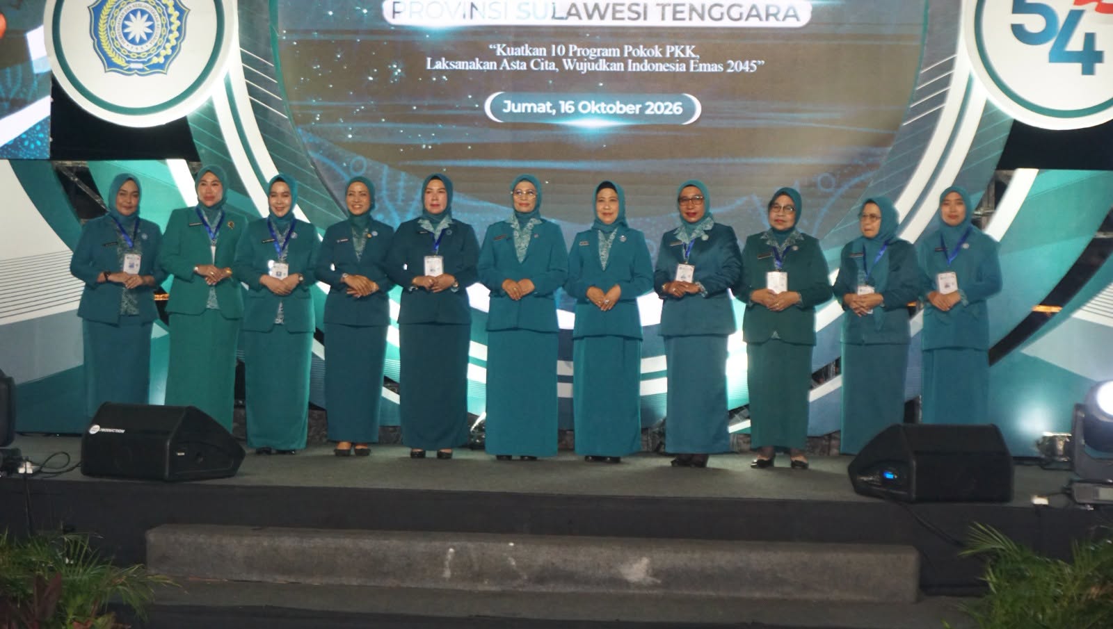 HKG PKK ke-54 Ditutup, TP PKK Kabupaten Buton Siap Implementasikan 10 Progtram Pokok PKK