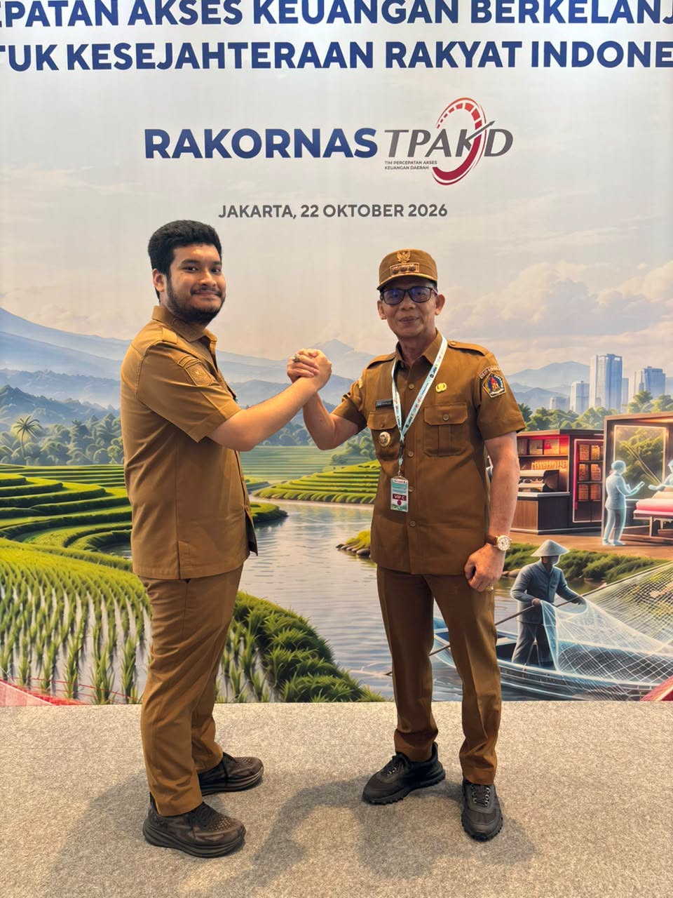 Bupati Buton Hadiri Rakornas TPAKD 2026, Perluas Peluang Akses Keuangan Masyakat
